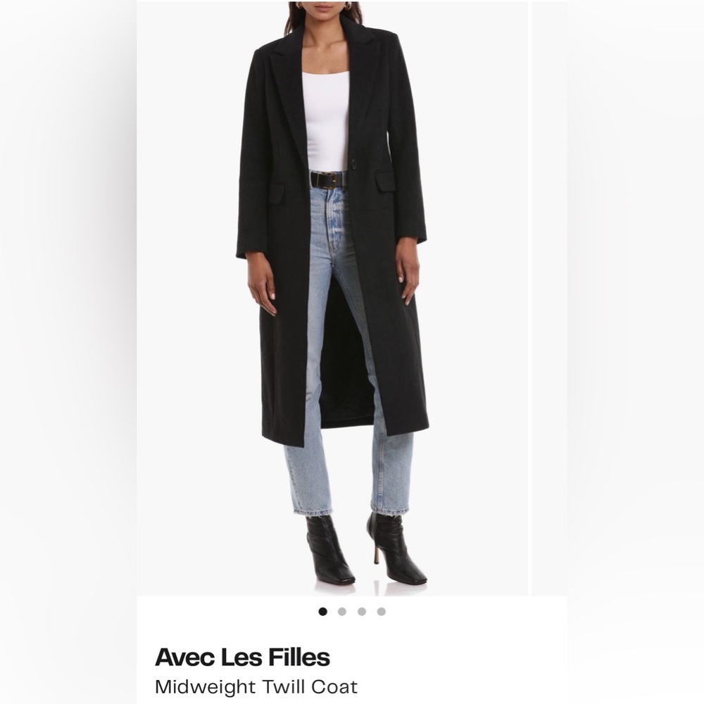 Avec les filles- Mid weight twill coat